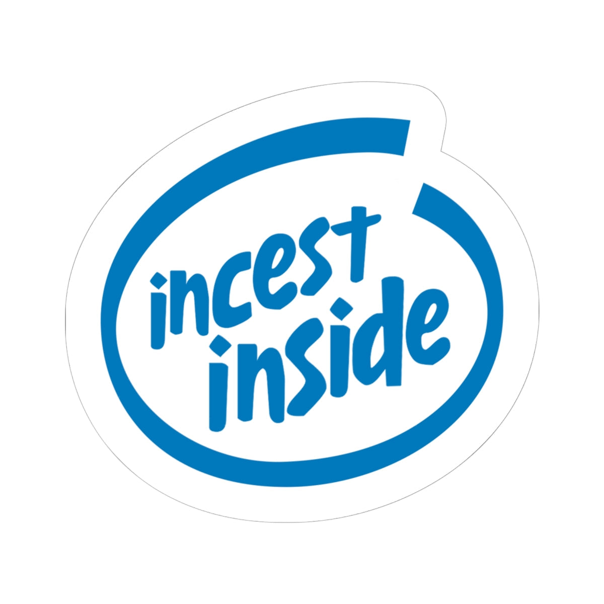 INCEST INSIDE- NSFW Adult Anime Sticker