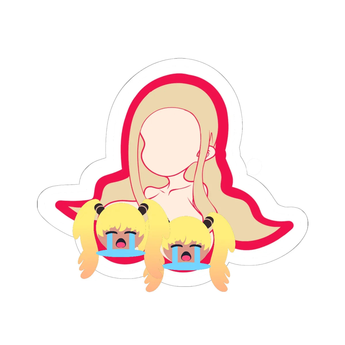 Oleana Hyper Oppai Sticker-Anime, Gaming, Cute, Kawaii