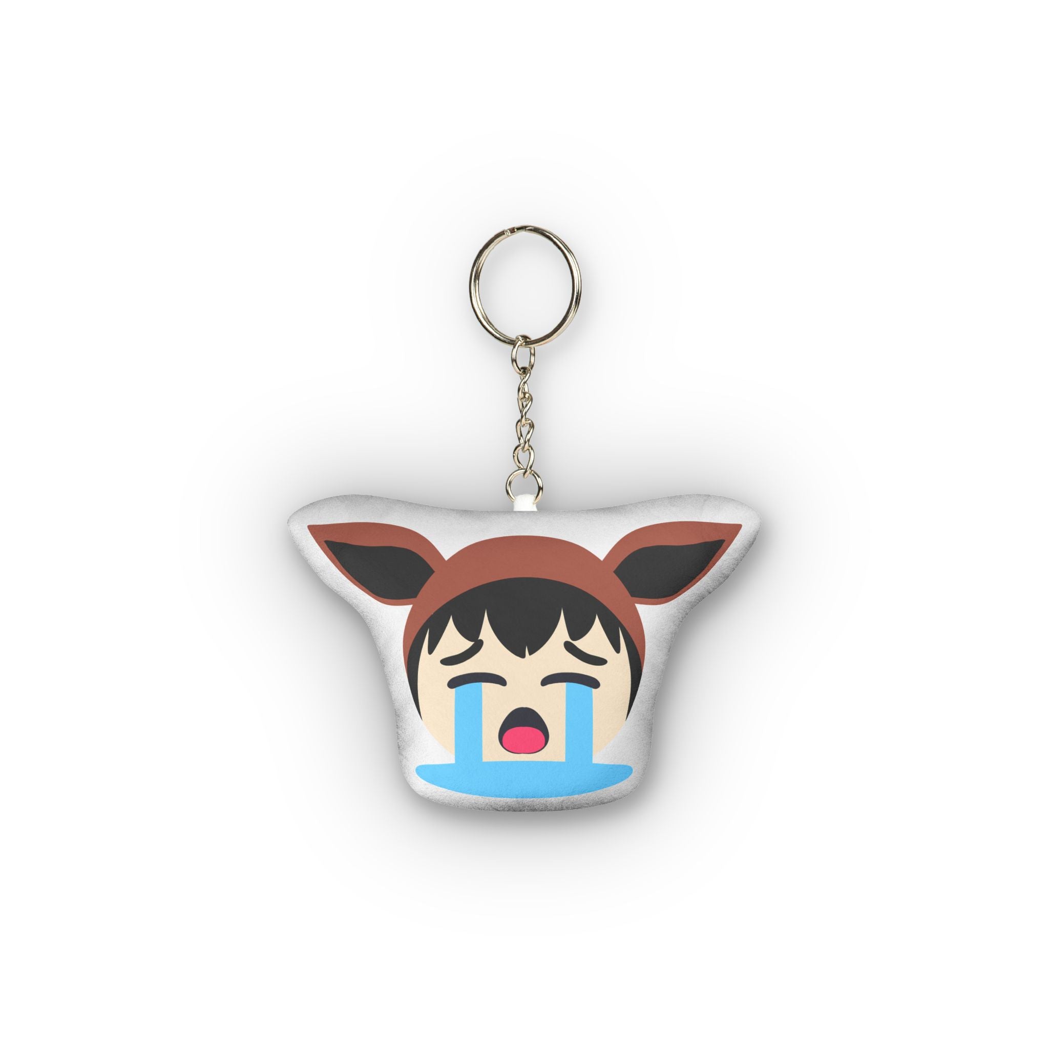 Emojicon Mini Plush Keychain, かわいい子イーブイ