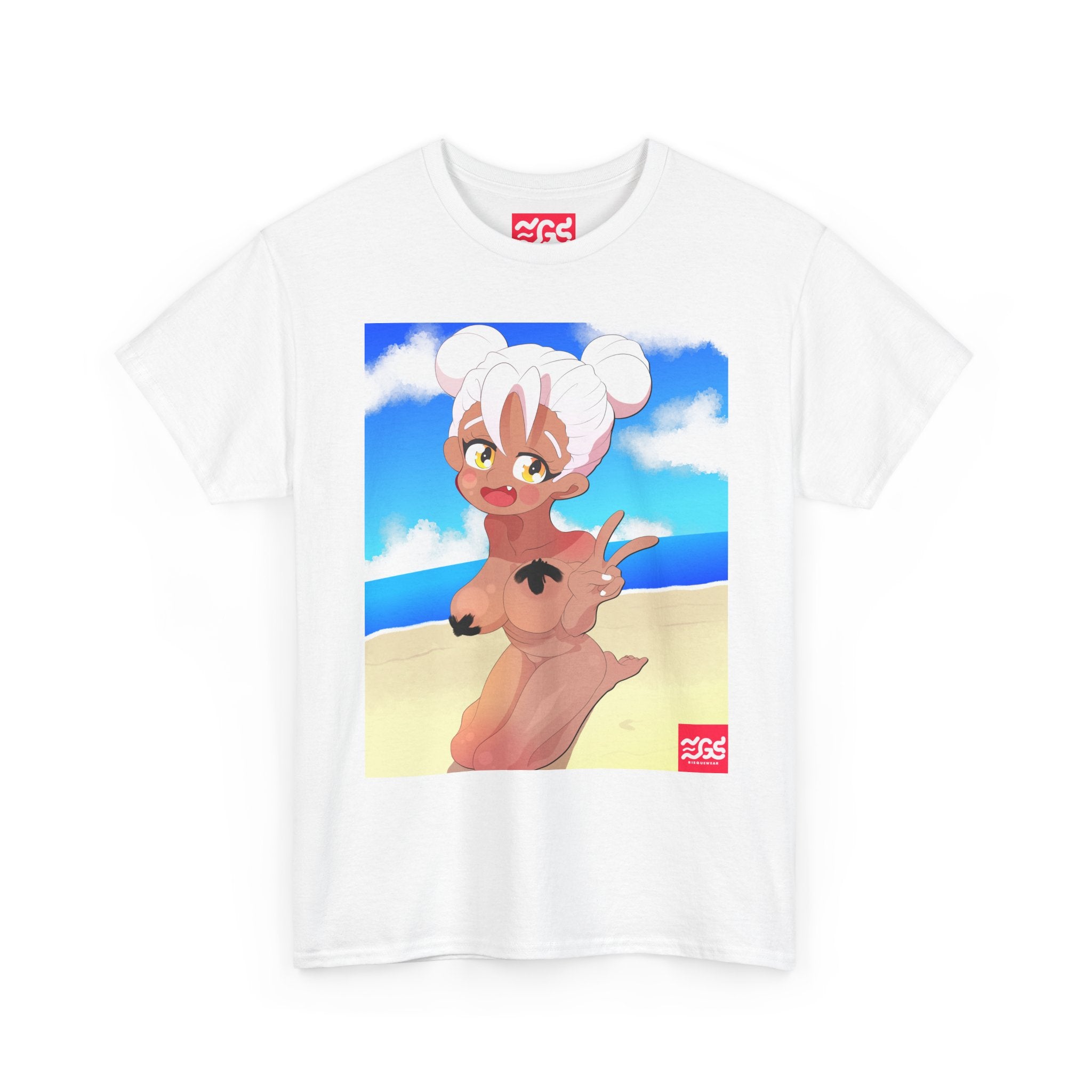 Sexy Breasts Graphic Tee — Provocative Statement Shirt