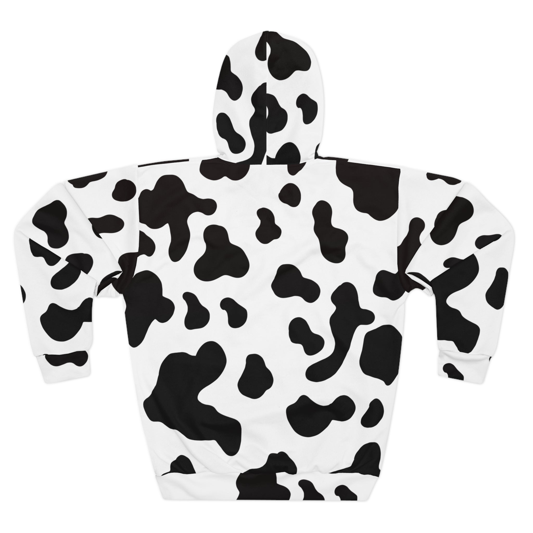 CowPrint Unisex Pullover Hoodie (AOP)