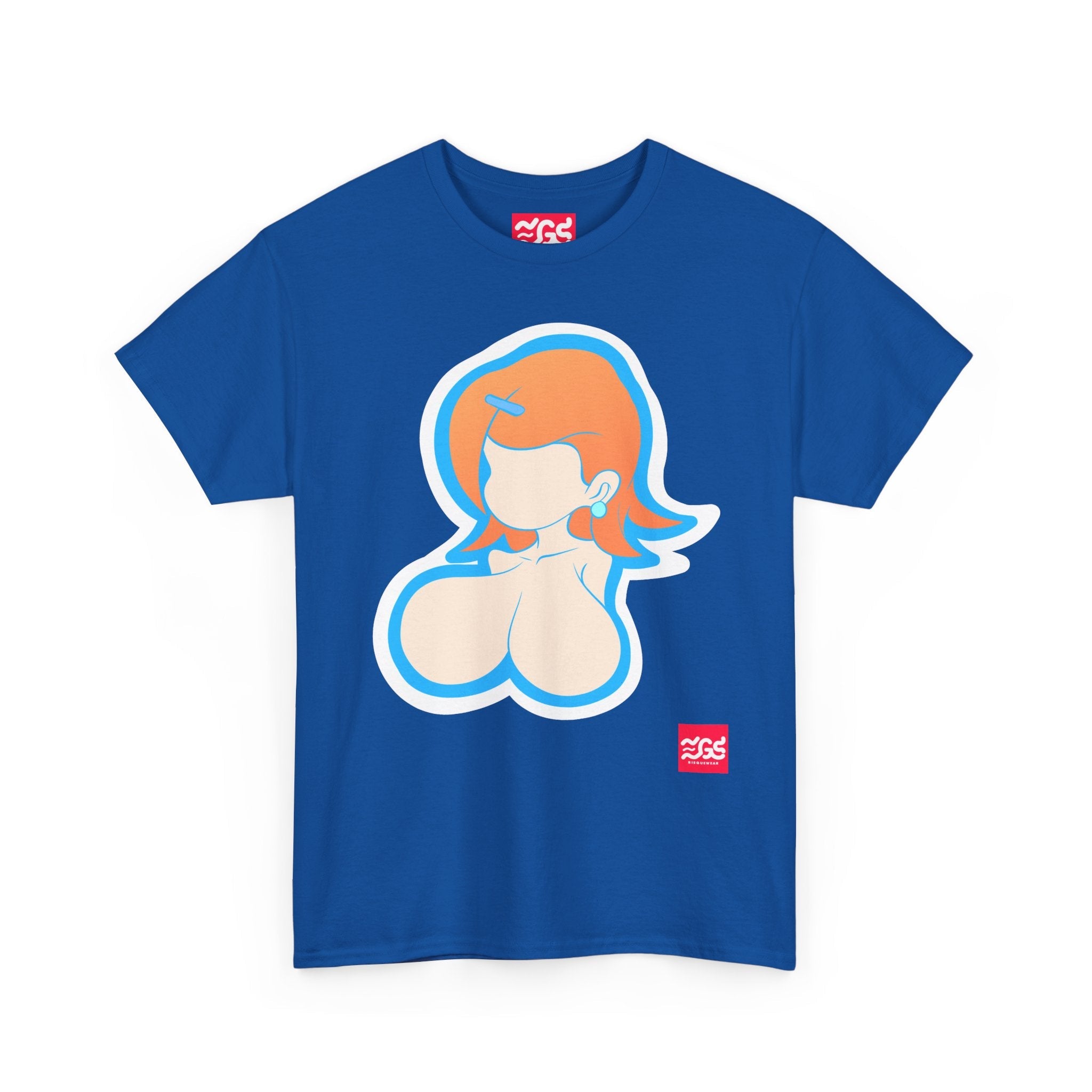 Sexy Breasts Graphic Tee — Provocative Statement Shirt