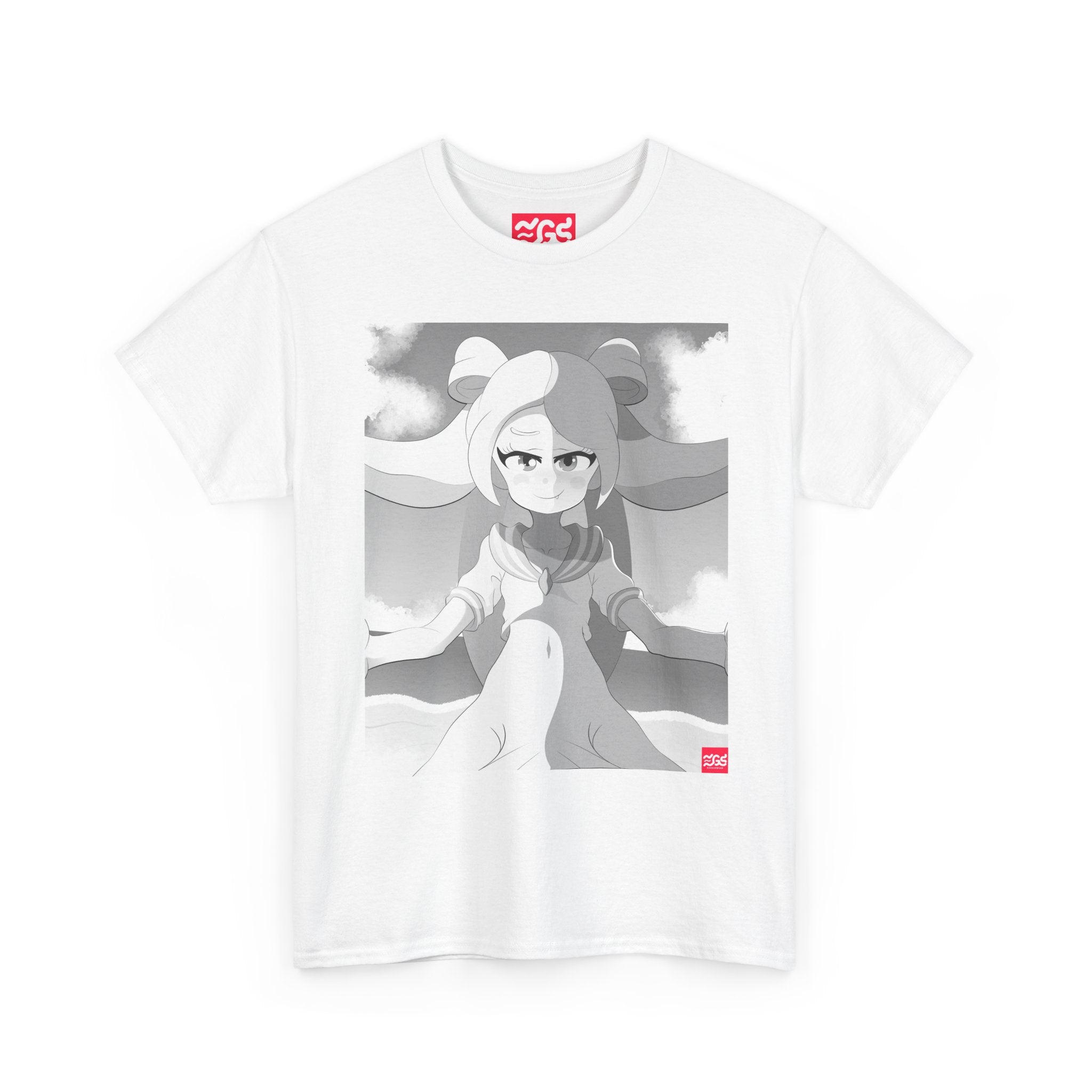 Futanari POV LGBTQ T-Shirt — Black & White Pride Tee