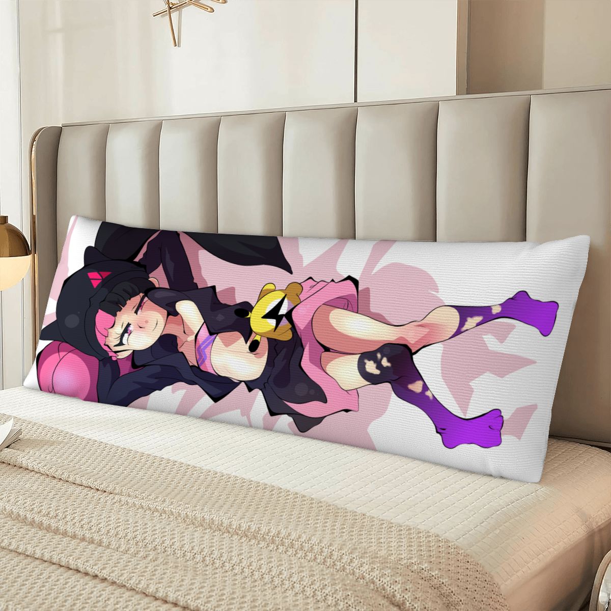 Body Pillow Cover 20" x 54" Hentai Bunny Slut NSFW