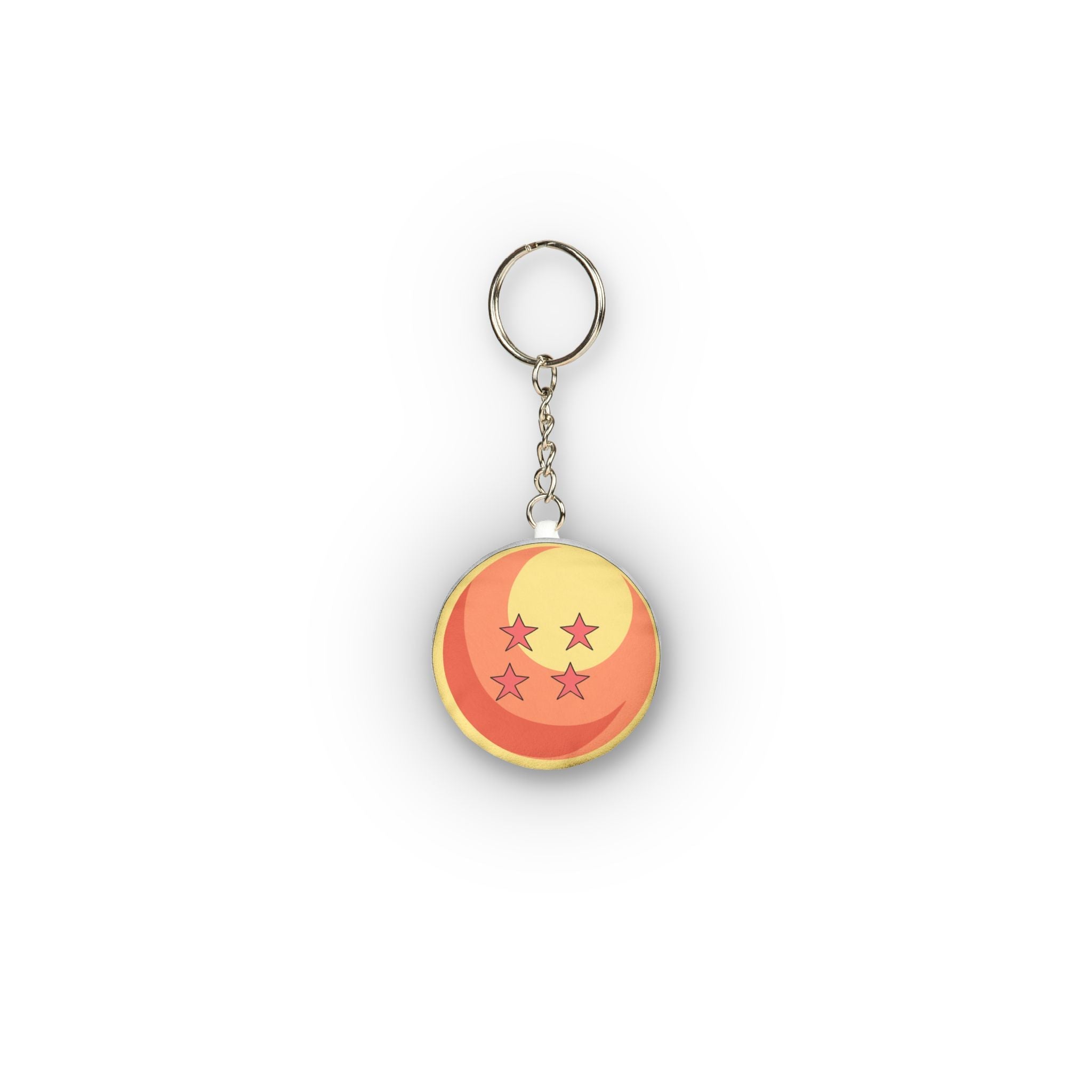 Dragon Ball-Inspired Star Plush Keychain — Mini Custom Shape Anime Charm