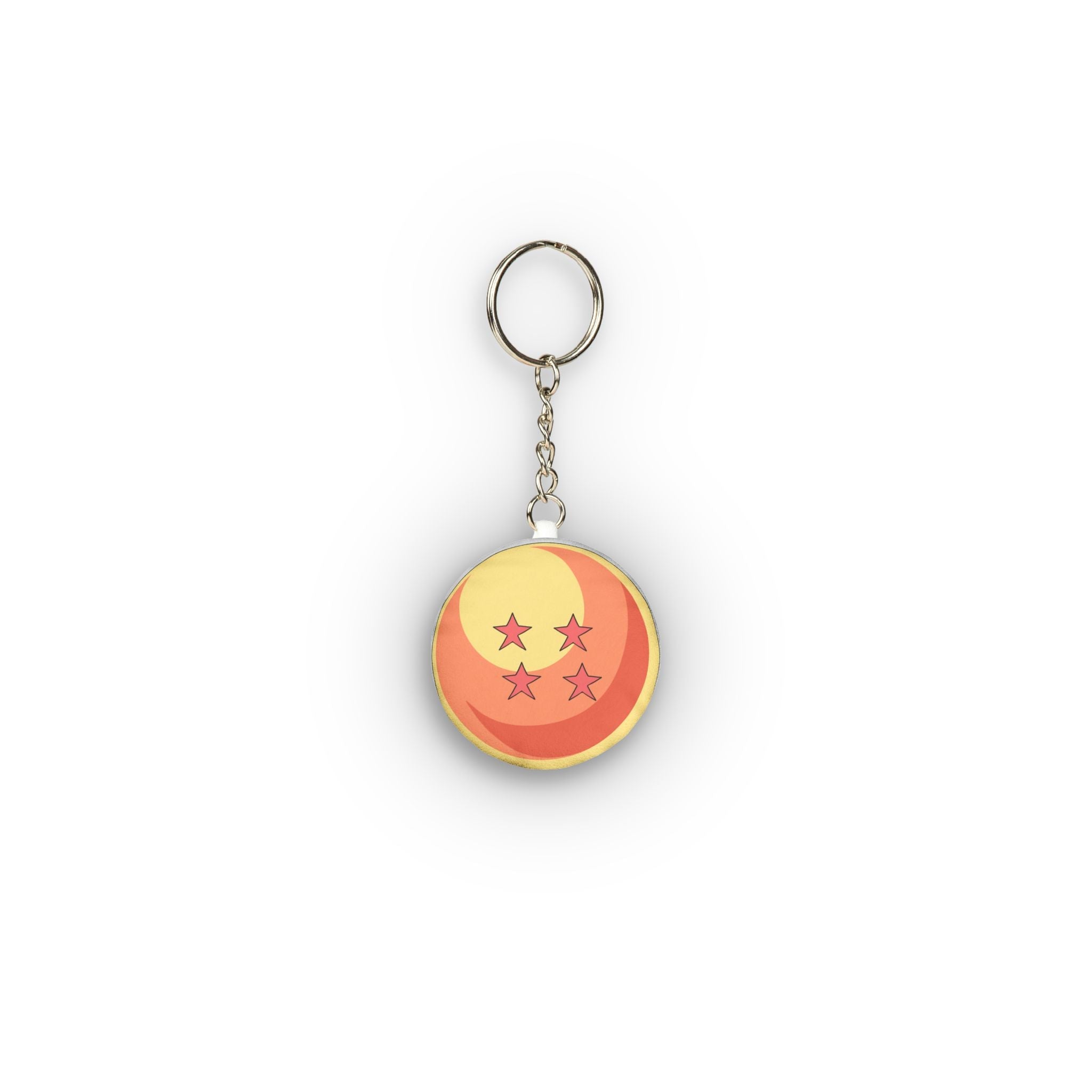 Dragon Ball-Inspired Star Plush Keychain — Mini Custom Shape Anime Charm