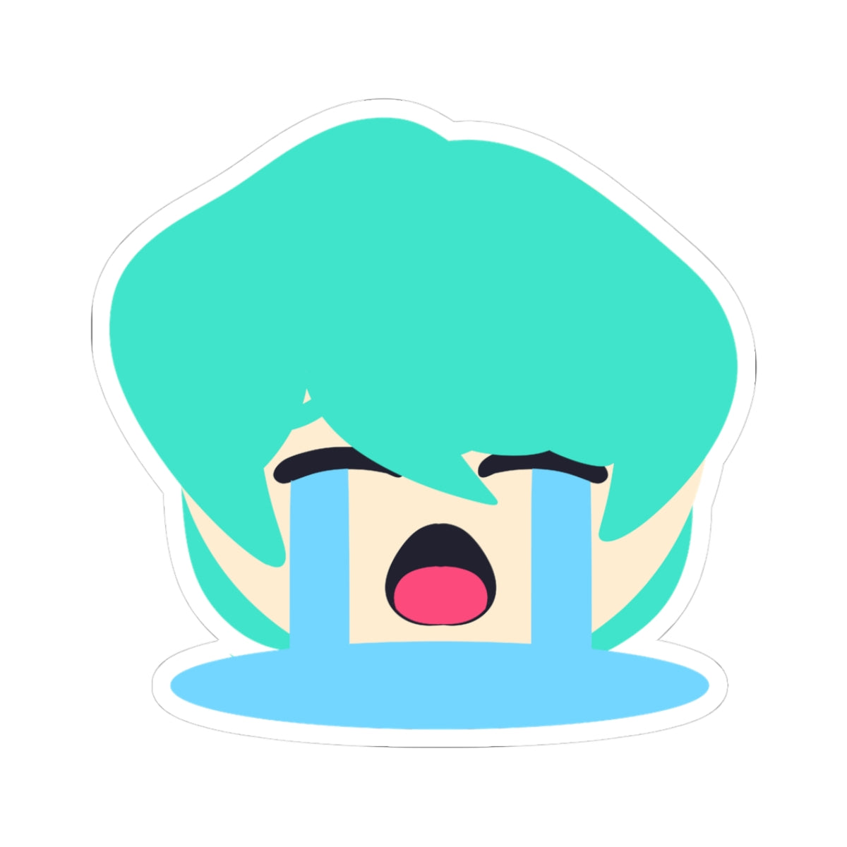 (Uohhhhhhhhh! Meme) Magia Azure Sticker