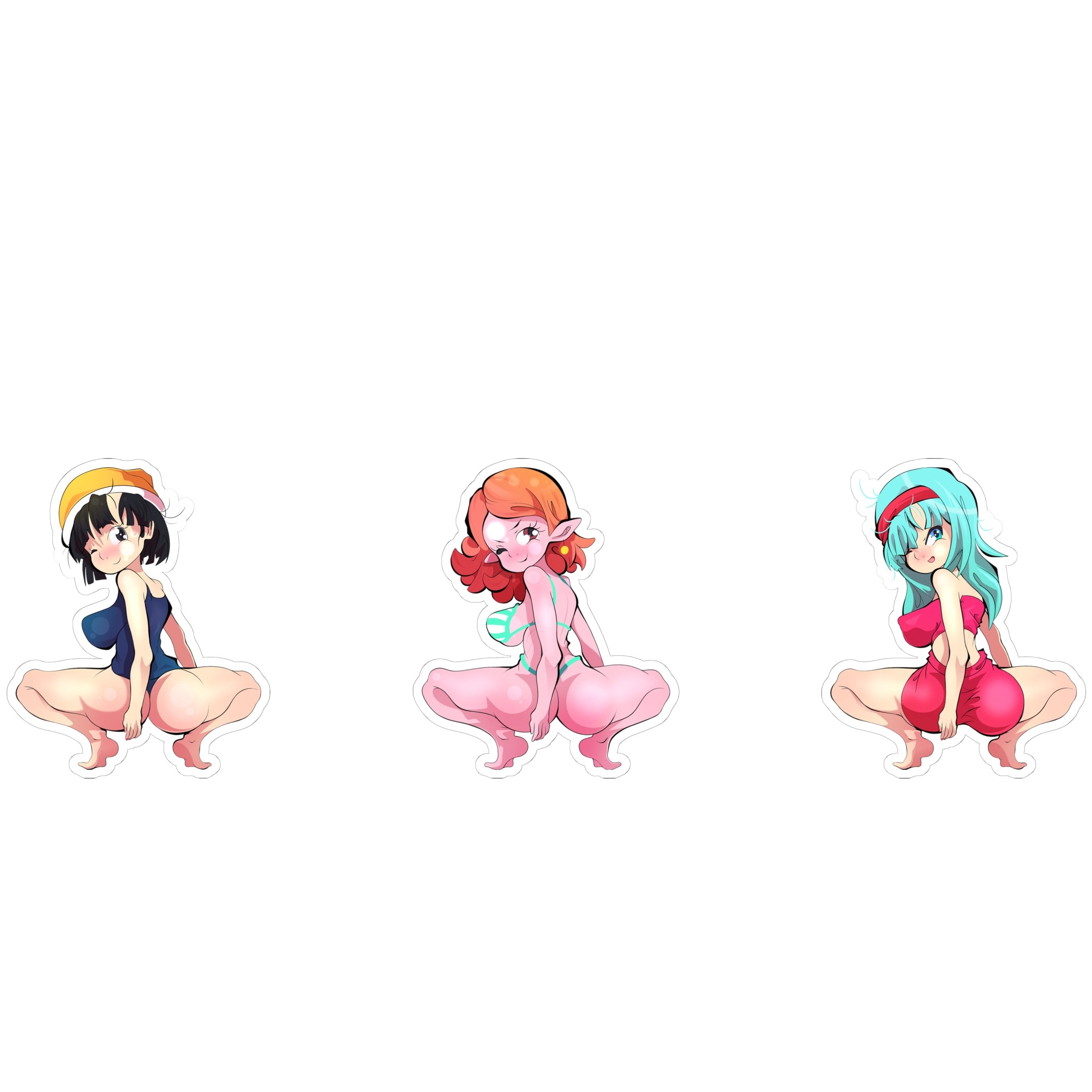 DragonBall Booty Sticker Set