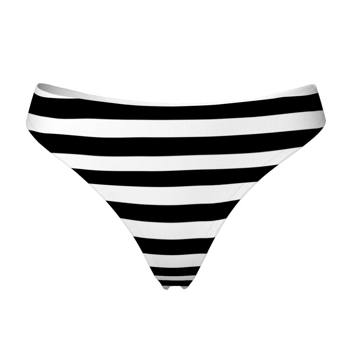 Femboy Thongs Black/White