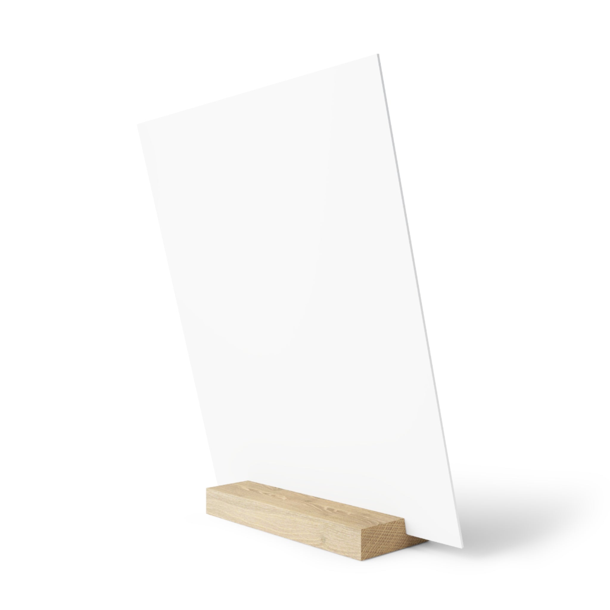 Anime Pinup Gallery Board with Wood Stand — Beach Tit Squeeze