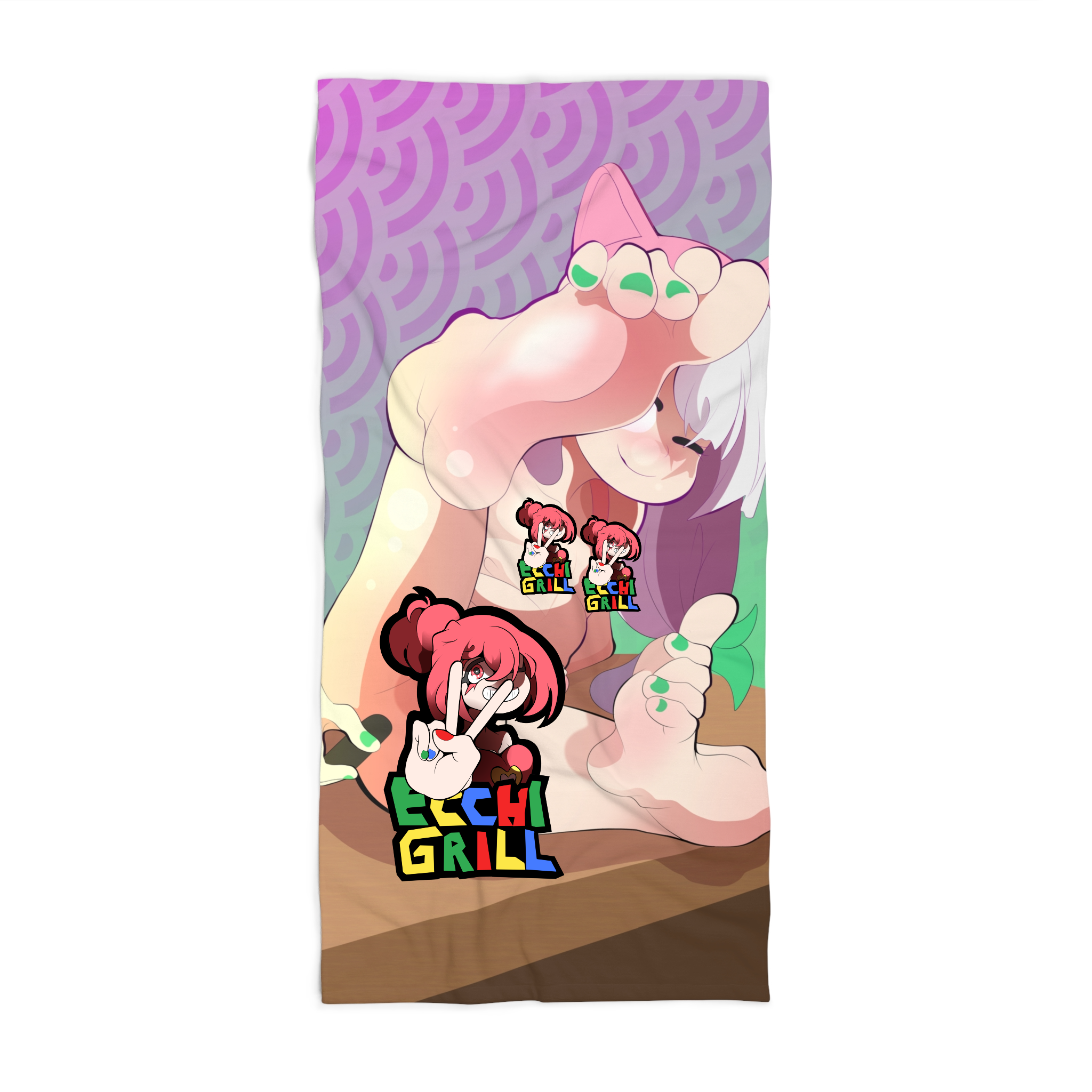 Cute Futa Neko Hentai Anime Trap Nude Small Cock Foot Soles Worship Vibrant Towel